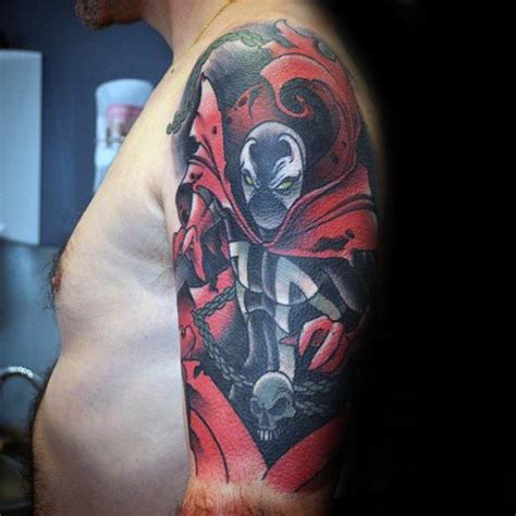 40 Spawn Tattoo Designs For Men Cover Up Tattoos For Men, Cool Tattoos ...