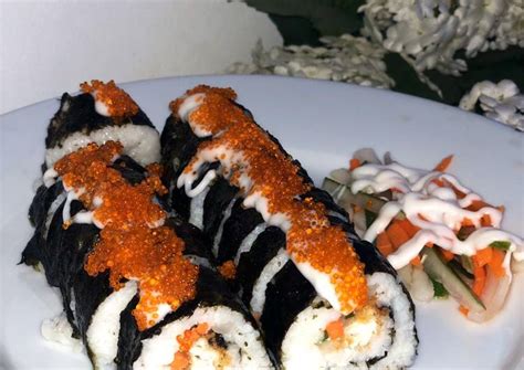 Resep Sushi roll chicken katsu oleh mommy sulthan - Cookpad