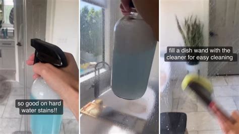 Homeowner shares 'best' shower glass cleaner made with just two ...