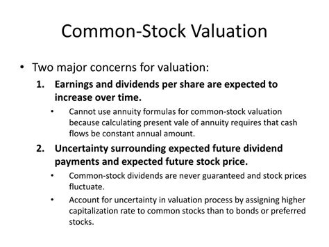 PPT - Valuation of Financial Assets PowerPoint Presentation - ID:263915