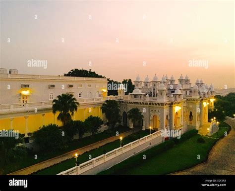 The Magnificent Taj Falaknuma Palace, Hyderabad Stock Photo - Alamy