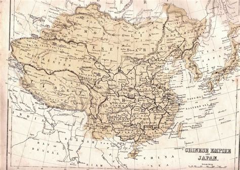 Map Of Ancient China Vs Modern China | Map of Atlantic Ocean Area