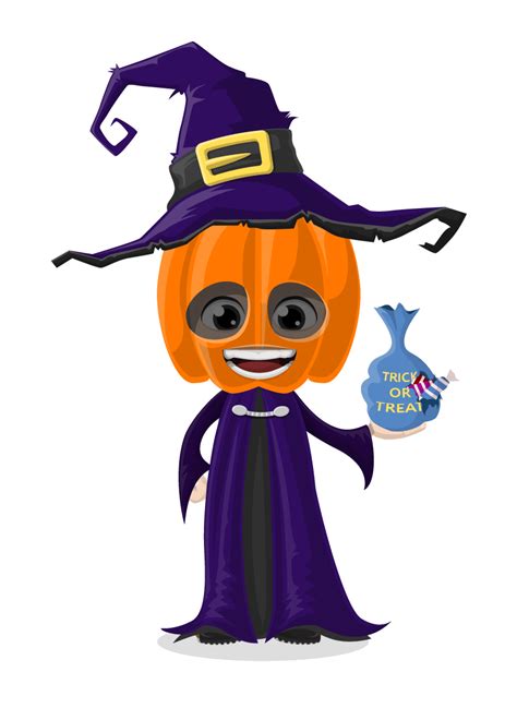 Halloween Vector Character Set - Vector Characters