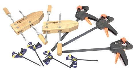 Lot - Wood Clamps, Craftsman, Irwin