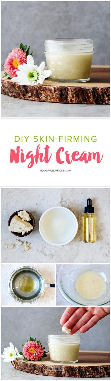 DIY Skin-Firming Night Cream | 3-Ingredient, Natural