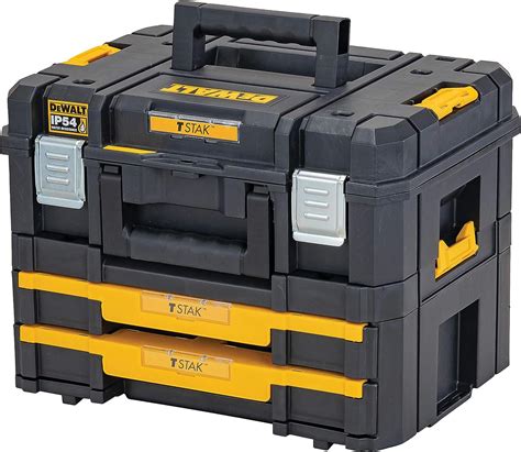 DEWALT DWST83395-1 Suitcase, Black and Yellow : Amazon.co.uk: Fashion