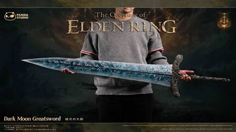 Lifesize Dark Moon Greatsword Replica Now Available for Elden Ring Fans ...