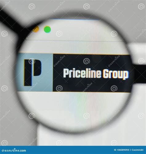 Milan, Italy - November 1, 2017: Priceline Group Logo on the Web ...