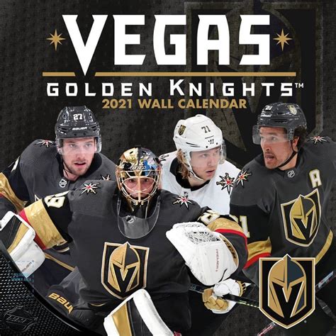 Vegas Golden Knights 2021 calendars | Sports-Calendars.com