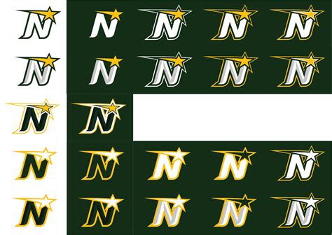 Minnesota North Stars logo concept (UNIFORMS 8/17, EXPANDED LOGO SET 8/ ...