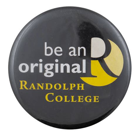 Be an Original Randolph College | Busy Beaver Button Museum