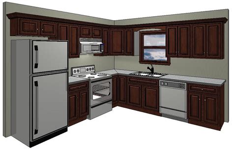 10X10 Kitchen Layout | ... in the standard 10 x 10 kitchen price that we quote example… | Small ...