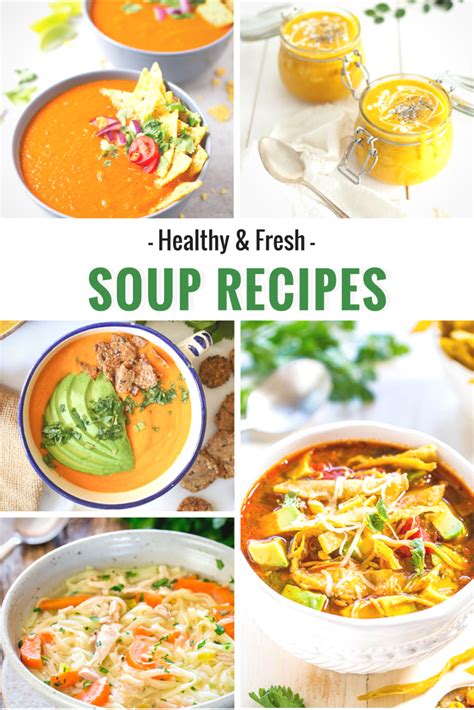 31 Healthy & Fresh Soup Recipes roundup -Adventures With Four