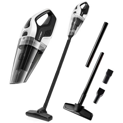 APOSEN Cordless Handheld Car Vacuum Cleaner 2 in 1 Stick Vacuum Wet/Dry ...