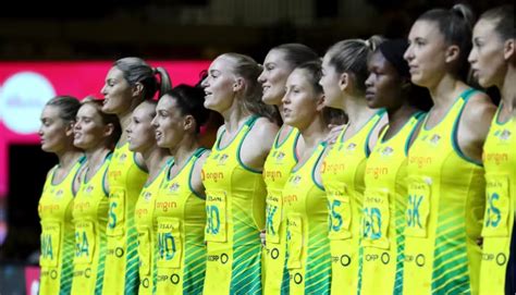 Australia’s Netball World Cup squad announced | Commonwealth Games ...