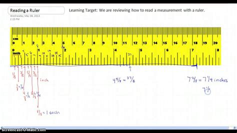 What Is 1.6 Inches On A Ruler