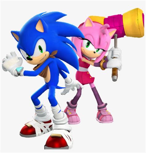 Sonamy Sticker - Amy Rose Sonic Boom Rise Of Lyric Transparent PNG ...