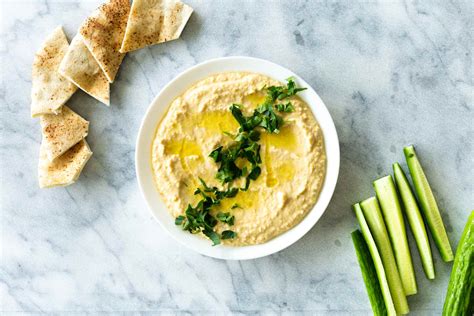 Easy Hummus With Tahini and Lemon Recipe