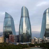 Baku Flame Towers - Data, Photos & Plans - WikiArquitectura