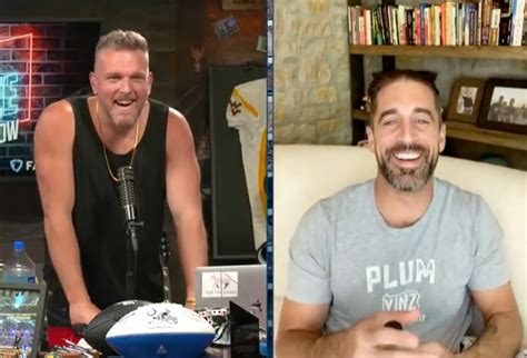 Pat McAfee trolls Aaron Rodgers over his 'ayahuasca' trip and AJ Hawk ...