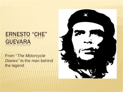 Che Guevara - The Motorcycle Diaries vs his story