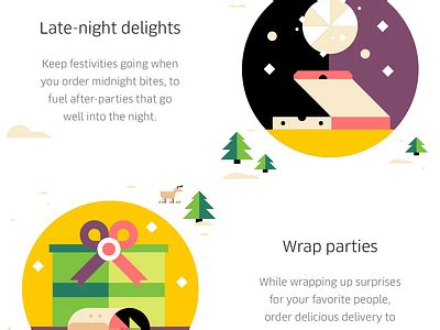 Disco Pizza by U_D for Uber on Dribbble