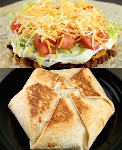 Crunch Wrap (Taco Bell Inspired) | Crunch wrap supreme recipe ...