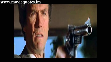 Go ahead, make my day - Clint Eastwood in Dirty Harry - YouTube