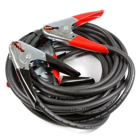 Forney 16 ft. 2-Gauge Heavy Duty Battery Jumper Cables-52876 - The Home Depot