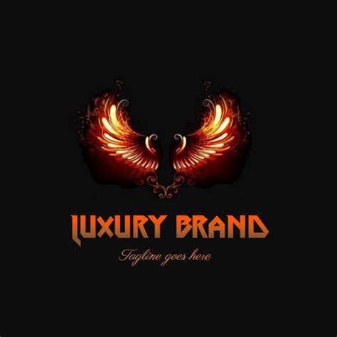 fire wings logo free download template, logo | PosterMyWall