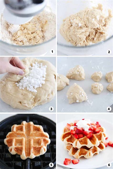 Liege Waffle Recipe - I Heart Naptime