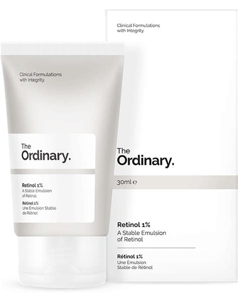 The Ordinary Retinol 1% ingredients (Explained)