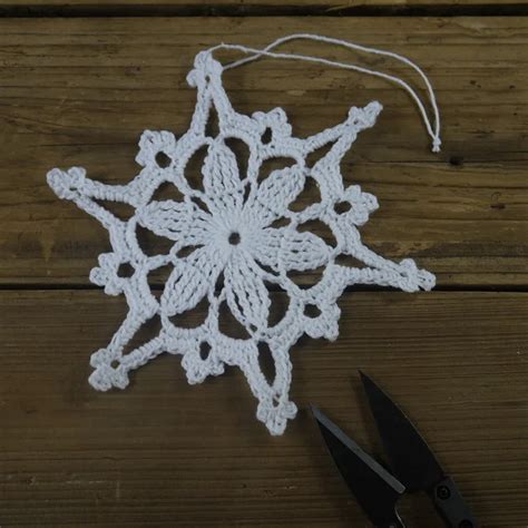 NEW ARRIVE Crochet Snowflake Ornaments, white crochet snowflakes, white ...