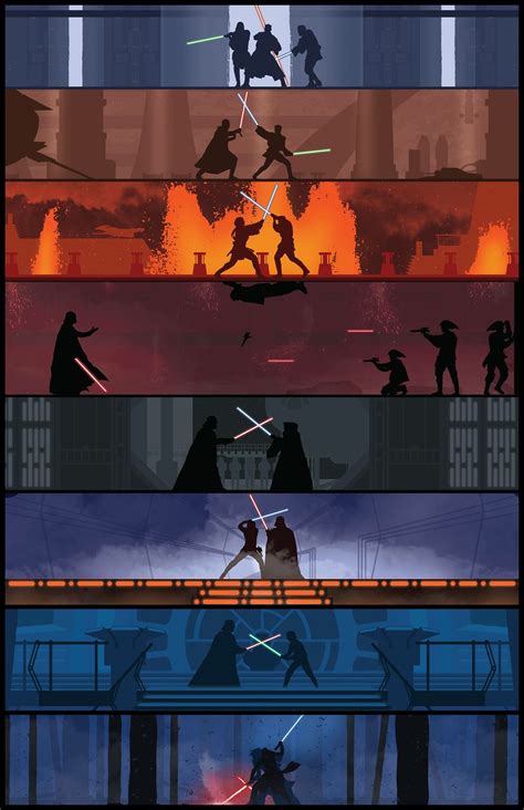 Star Wars Lightsaber Duel Wallpaper (64+ images)