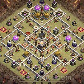 Hybrid Bases TH11 with Links 2024 - Town Hall Level 11 Bases Copy