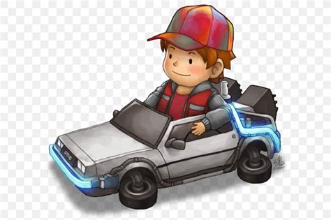 Car DeLorean DMC-12 Marty McFly Dr. Emmett Brown DeLorean Time Machine ...