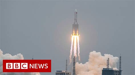 Chinese rocket to come crashing down to Earth at unknown location - BBC ...