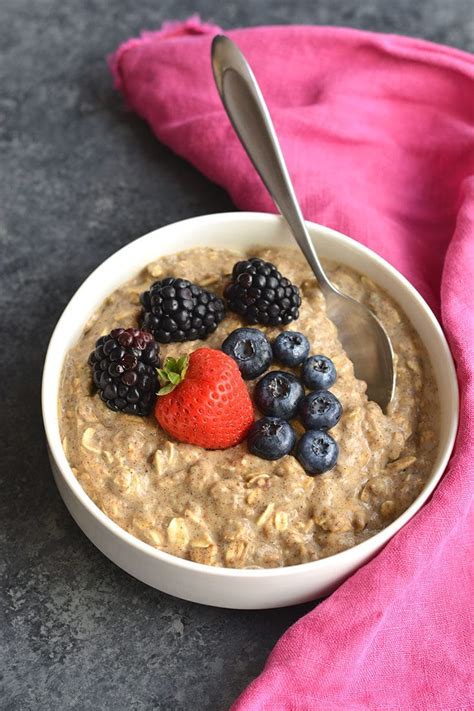 High Protein Oatmeal, How To Make Healthier Oatmeal {GF, Low Cal ...