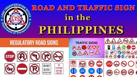 ROAD AND TRAFFIC SIGN IN THE PHILIPPINES | REGULATORY SIGNS | WARNING ...