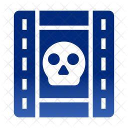 Horror movie Icon - Download in Gradient Style