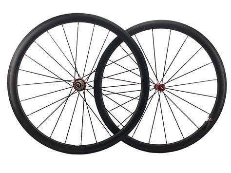 40mm Carbon Road Bike Wheelset 25mm Carbon Bicycle Wheelset Cycling ...