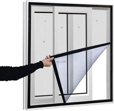 40x100cm Adjustable Window Screens, DIY Custom Screen Mesh, Window Screen Replacement for ...