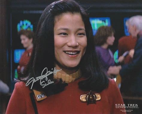 Star Trek: Generations - Ensign Demora Sulu played by Jacqueline Kim autographed photo. | Star ...