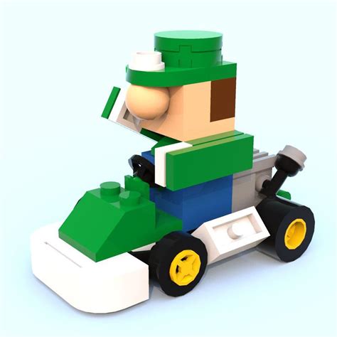 Mario kart ds characters and karts made out of Lego. By @doodle_AGEHA ...