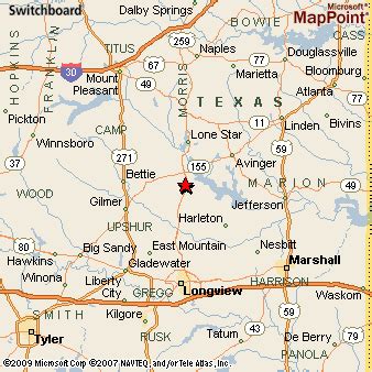 Where is Ore City, Texas? see area map & more