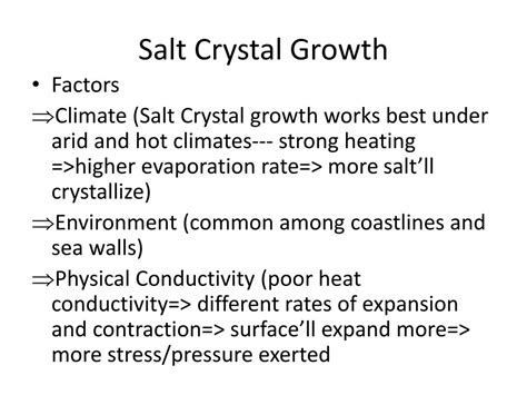 PPT - Salt-Crystal Growth PowerPoint Presentation, free download - ID:2247221