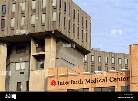 Interfaith Medical Center, 1545 Atlantic Ave, Brooklyn, NY. exterior of a hospital with its ...