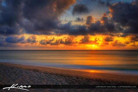 Atlantic Ocean Sunrise at Beach Florida HDR Image | HDR Photography by ...