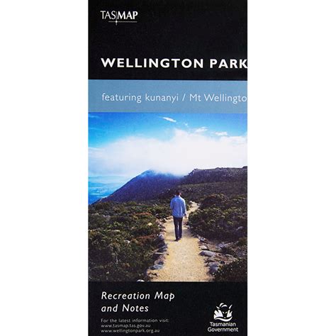 Wellington Park Recreation Map - Wild Island Tasmania