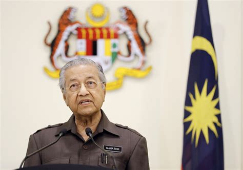 Malaysia's Prime Minister Mahathir Mohamad submits resignation to the king